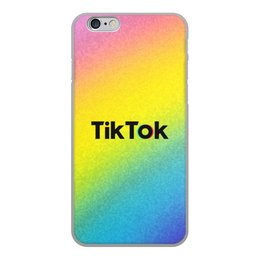 Заказать чехол для iPhone 6/6 Plus в Москве. Чехол для iPhone 6, объёмная печать Tik Tok от THE_NISE  - готовые дизайны и нанесение принтов.