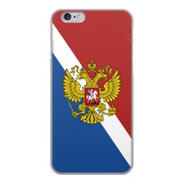 Заказать чехол для iPhone 6/6 Plus в Москве. Чехол для iPhone 6, объёмная печать Флаг России от THE_NISE  - готовые дизайны и нанесение принтов.