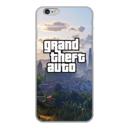 Заказать чехол для iPhone 6/6 Plus в Москве. Чехол для iPhone 6, объёмная печать Grand Theft Auto от THE_NISE  - готовые дизайны и нанесение принтов.