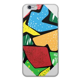 Заказать чехол для iPhone 6/6 Plus в Москве. Чехол для iPhone 6, объёмная печать Цветная абстракция от IrinkaArt  - готовые дизайны и нанесение принтов.