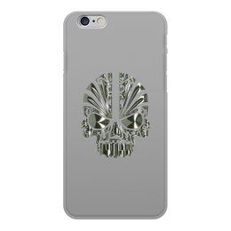 Заказать чехол для iPhone 6/6 Plus в Москве. Чехол для iPhone 6, объёмная печать Череп от THE_NISE  - готовые дизайны и нанесение принтов.