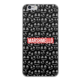 Заказать чехол для iPhone 6/6 Plus в Москве. Чехол для iPhone 6, объёмная печать Marshmello от THE_NISE  - готовые дизайны и нанесение принтов.