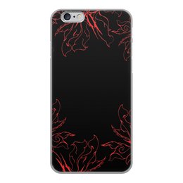 Заказать чехол для iPhone 6/6 Plus в Москве. Чехол для iPhone 6, объёмная печать Огненные цветы от aviva - готовые дизайны и нанесение принтов.
