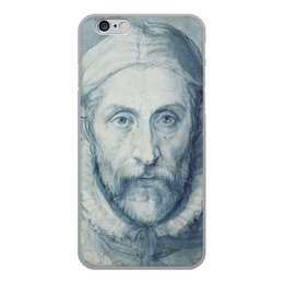 Заказать чехол для iPhone 6/6 Plus в Москве. Чехол для iPhone 6, объёмная печать Джузеппе Арчимбольдо (Автопортрет 1575 года) от trend - готовые дизайны и нанесение принтов.