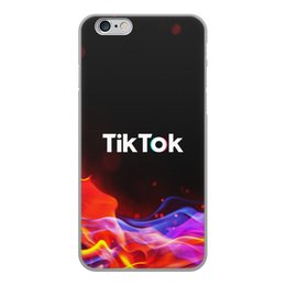 Заказать чехол для iPhone 6/6 Plus в Москве. Чехол для iPhone 6, объёмная печать Tik Tok от THE_NISE  - готовые дизайны и нанесение принтов.