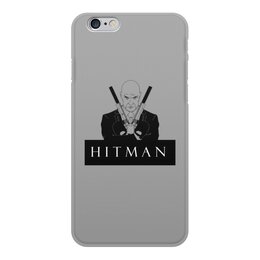 Заказать чехол для iPhone 6/6 Plus в Москве. Чехол для iPhone 6, объёмная печать Hitman от THE_NISE  - готовые дизайны и нанесение принтов.