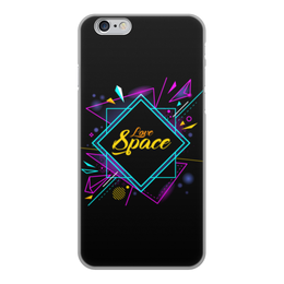 Заказать чехол для iPhone 6/6 Plus в Москве. Чехол для iPhone 6, объёмная печать Love Space от The Spaceway  - готовые дизайны и нанесение принтов.