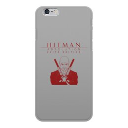 Заказать чехол для iPhone 6/6 Plus в Москве. Чехол для iPhone 6, объёмная печать Hitman от THE_NISE  - готовые дизайны и нанесение принтов.