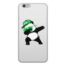 Заказать чехол для iPhone 6/6 Plus в Москве. Чехол для iPhone 6, объёмная печать Dab Panda  от DESIGNER   - готовые дизайны и нанесение принтов.