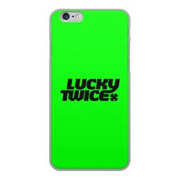 Заказать чехол для iPhone 6/6 Plus в Москве. Чехол для iPhone 6, объёмная печать Lucky twice от THE_NISE  - готовые дизайны и нанесение принтов.