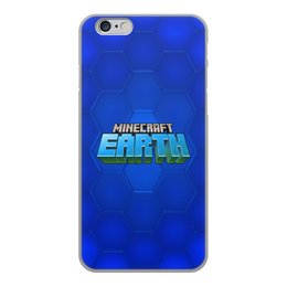 Заказать чехол для iPhone 6/6 Plus в Москве. Чехол для iPhone 6, объёмная печать Minecraft Earth от THE_NISE  - готовые дизайны и нанесение принтов.