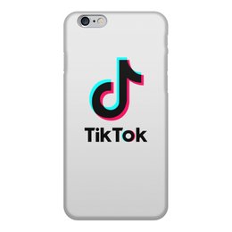 Заказать чехол для iPhone 6/6 Plus в Москве. Чехол для iPhone 6, объёмная печать TikTok  от DESIGNER   - готовые дизайны и нанесение принтов.