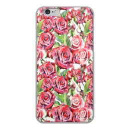 Заказать чехол для iPhone 6/6 Plus в Москве. Чехол для iPhone 6, объёмная печать сад роз от THE_NISE  - готовые дизайны и нанесение принтов.