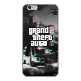 Заказать чехол для iPhone 6/6 Plus в Москве. Чехол для iPhone 6, объёмная печать Grand Theft Auto от THE_NISE  - готовые дизайны и нанесение принтов.