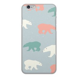 Заказать чехол для iPhone 6/6 Plus в Москве. Чехол для iPhone 6, объёмная печать  медведи от THE_NISE  - готовые дизайны и нанесение принтов.