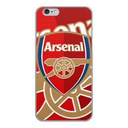 Заказать чехол для iPhone 6/6 Plus в Москве. Чехол для iPhone 6, объёмная печать Arsenal от geekbox - готовые дизайны и нанесение принтов.