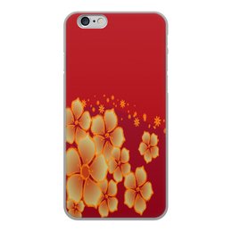 Заказать чехол для iPhone 6/6 Plus в Москве. Чехол для iPhone 6, объёмная печать цветы от THE_NISE  - готовые дизайны и нанесение принтов.