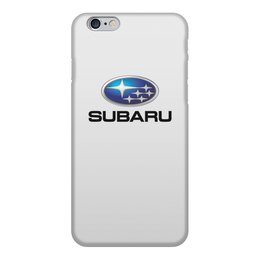 Заказать чехол для iPhone 6/6 Plus в Москве. Чехол для iPhone 6, объёмная печать SUBARU от DESIGNER   - готовые дизайны и нанесение принтов.