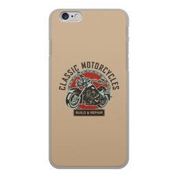 Заказать чехол для iPhone 6/6 Plus в Москве. Чехол для iPhone 6, объёмная печать Classic motorcycles  от THE_NISE  - готовые дизайны и нанесение принтов.