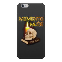 Заказать чехол для iPhone 6/6 Plus в Москве. Чехол для iPhone 6, объёмная печать Memento Mori. Помни о смерти. от Zorgo-Art  - готовые дизайны и нанесение принтов.