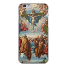 Заказать чехол для iPhone 6/6 Plus в Москве. Чехол для iPhone 6, объёмная печать Поклонение Святой Троице (Альбрехт Дюрер) от trend - готовые дизайны и нанесение принтов.