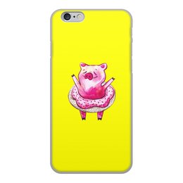 Заказать чехол для iPhone 6/6 Plus в Москве. Чехол для iPhone 6, объёмная печать свинка от THE_NISE  - готовые дизайны и нанесение принтов.