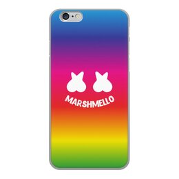 Заказать чехол для iPhone 6/6 Plus в Москве. Чехол для iPhone 6, объёмная печать Marshmello от THE_NISE  - готовые дизайны и нанесение принтов.