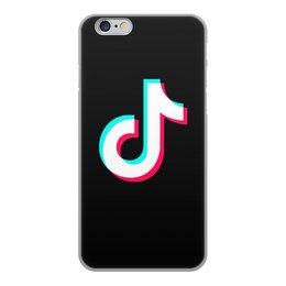 Заказать чехол для iPhone 6/6 Plus в Москве. Чехол для iPhone 6, объёмная печать TikTok  от DESIGNER   - готовые дизайны и нанесение принтов.