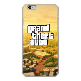 Заказать чехол для iPhone 6/6 Plus в Москве. Чехол для iPhone 6, объёмная печать Grand Theft Auto от THE_NISE  - готовые дизайны и нанесение принтов.