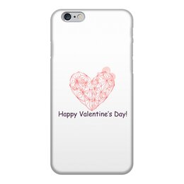 Заказать чехол для iPhone 6/6 Plus в Москве. Чехол для iPhone 6, объёмная печать  Low Poly Heart  от natulia_hatulia@yahoo.com - готовые дизайны и нанесение принтов.