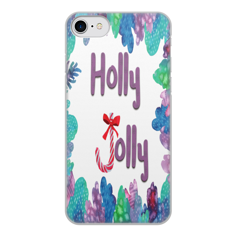 Printio Чехол для iPhone 7, объёмная печать Holly jolly printio чехол для iphone 7 объёмная печать holly jolly