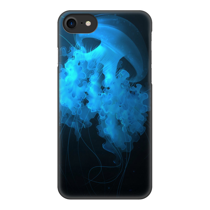 Printio Чехол для iPhone 7, объёмная печать Jellyfish printio чехол для iphone 6 объёмная печать морские медузы