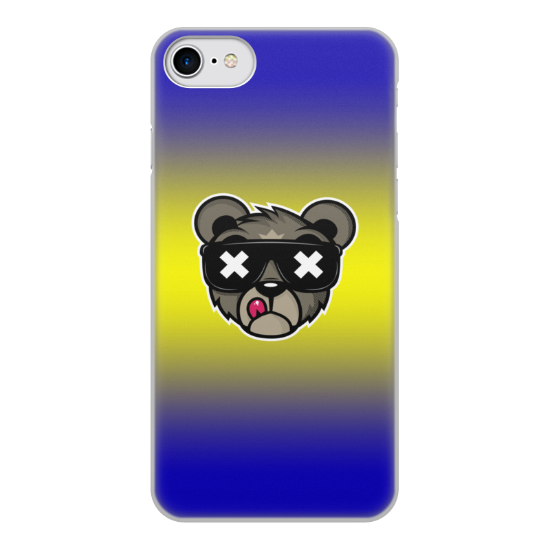 Printio Чехол для iPhone 7, объёмная печать Медведь
