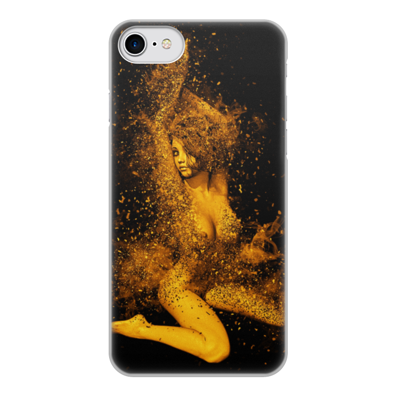 Printio Чехол для iPhone 7, объёмная печать Девушка