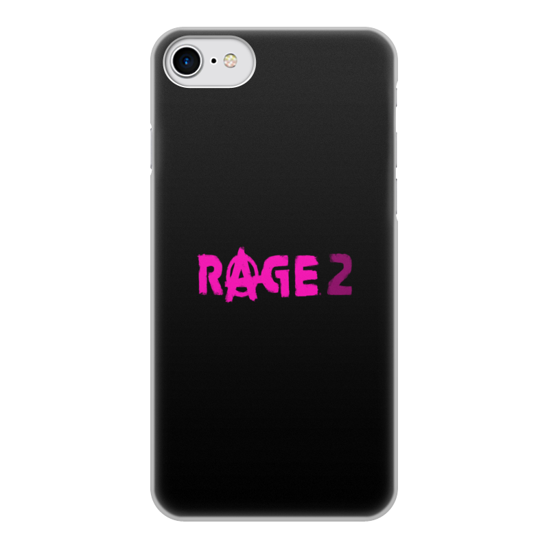 Printio Чехол для iPhone 7, объёмная печать rage 2