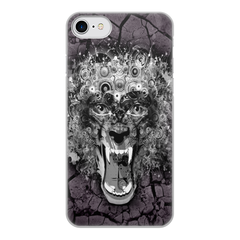 Printio Чехол для iPhone 7, объёмная печать Медведь printio чехол для iphone 7 объёмная печать медведь