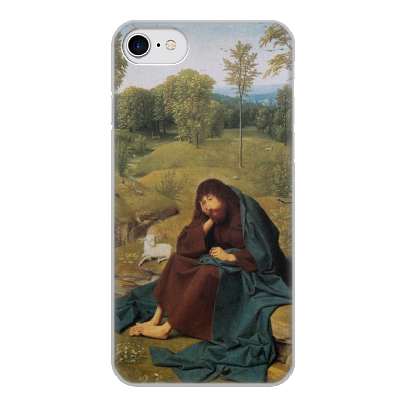 Printio Чехол для iPhone 7, объёмная печать Иоанн креститель (гертген тот синт янс) альбом геррит ван хонтхорст