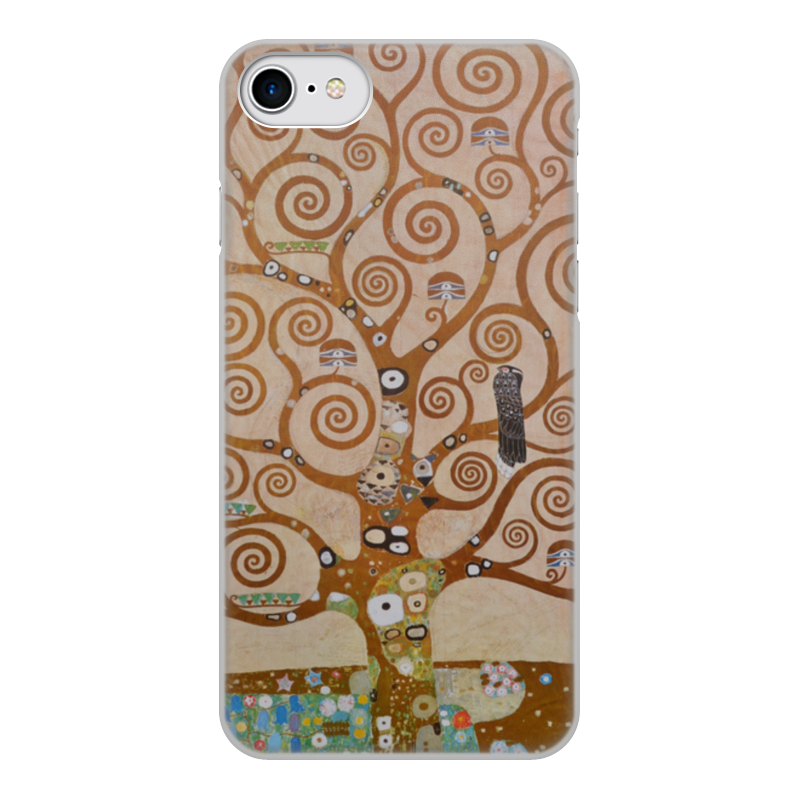 Printio Чехол для iPhone 7, объёмная печать Древо жизни (густав климт) printio чехол для iphone 11 pro объёмная печать древо жизни густав климт