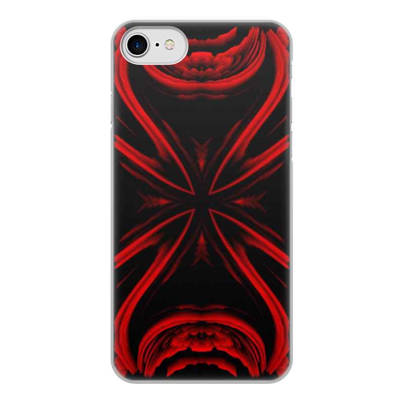 Printio Чехол для iPhone 7, объёмная печать Красная ртуть printio чехол для iphone 8 объёмная печать красная ртуть