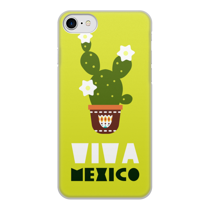 Printio Чехол для iPhone 7, объёмная печать Мексика