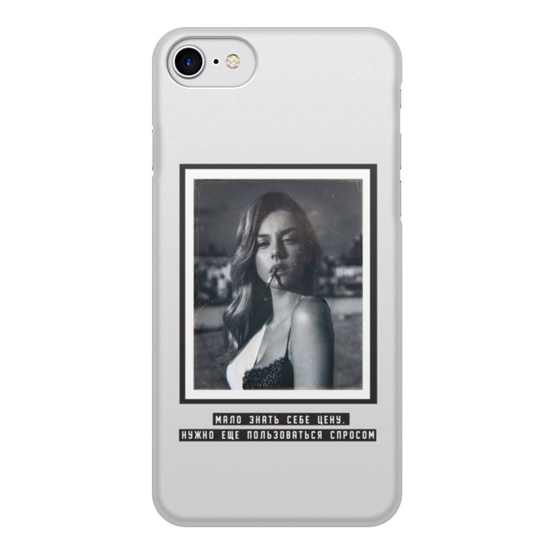 цена Printio Чехол для iPhone 7, объёмная печать Элита / elite