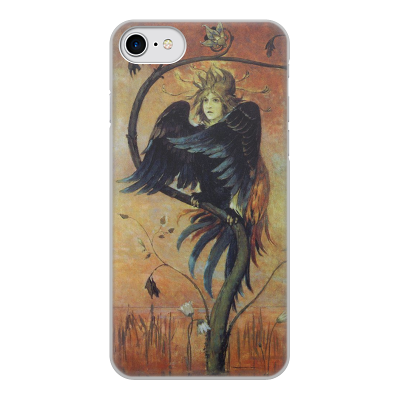 Printio Чехол для iPhone 7, объёмная печать Гамаюн, птица вещая (виктор васнецов)