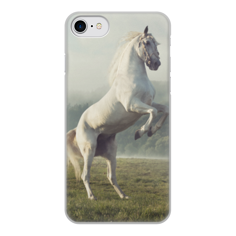 Printio Чехол для iPhone 7, объёмная печать Лошадь