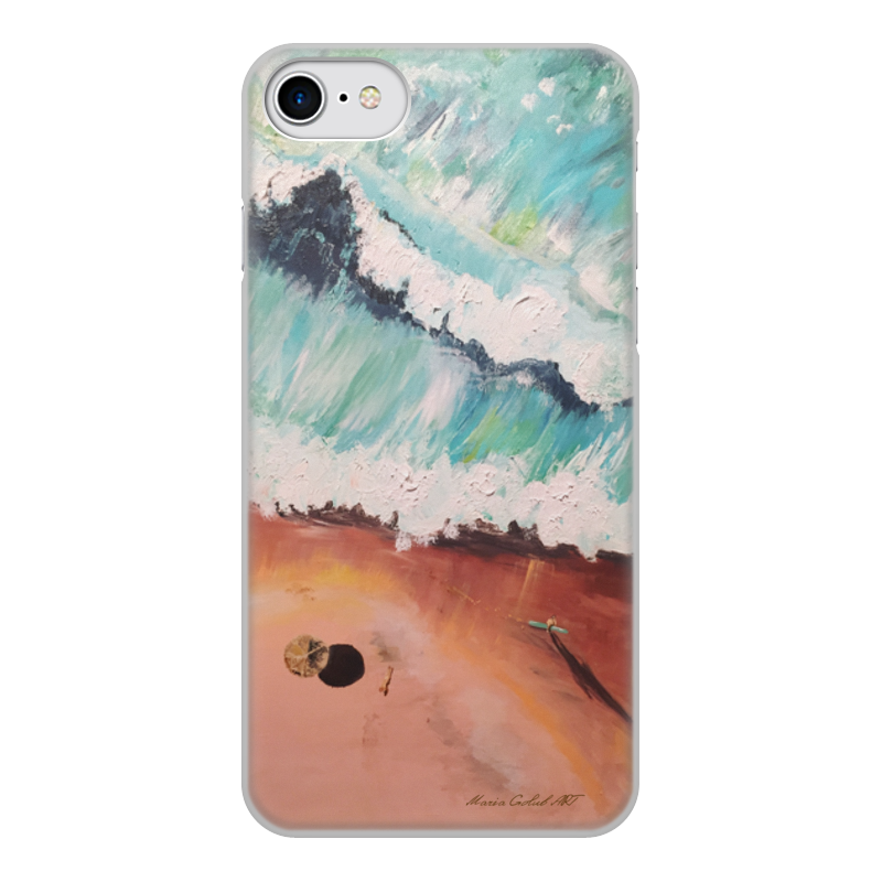 Printio Чехол для iPhone 7, объёмная печать Лазурный берег