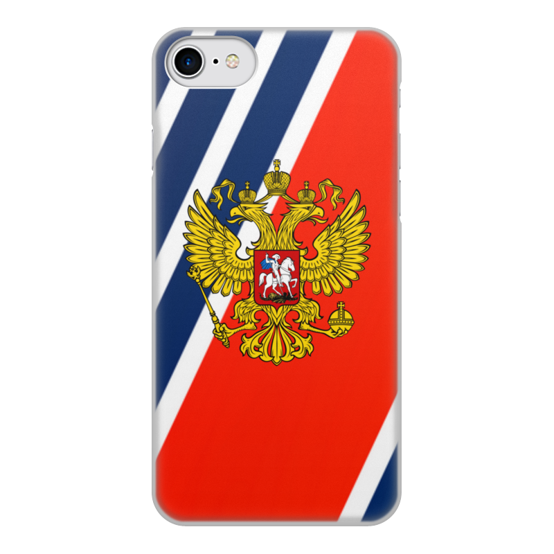 Printio Чехол для iPhone 7, объёмная печать Russia printio чехол для iphone 11 объёмная печать russia