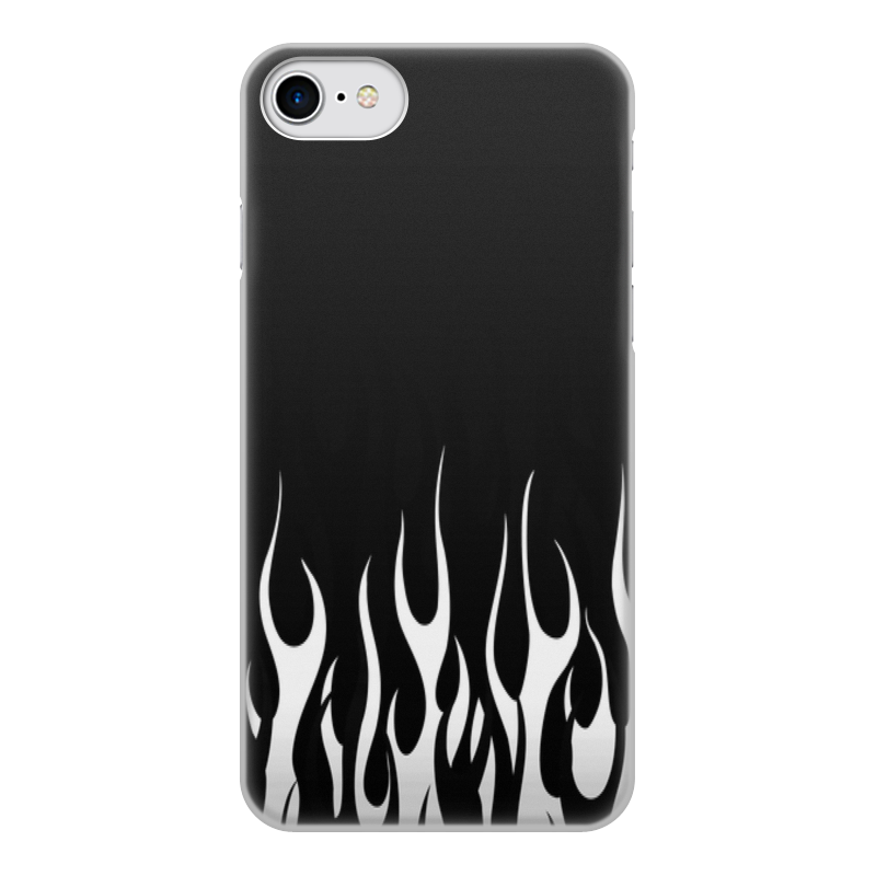 Printio Чехол для iPhone 7, объёмная печать Огонь