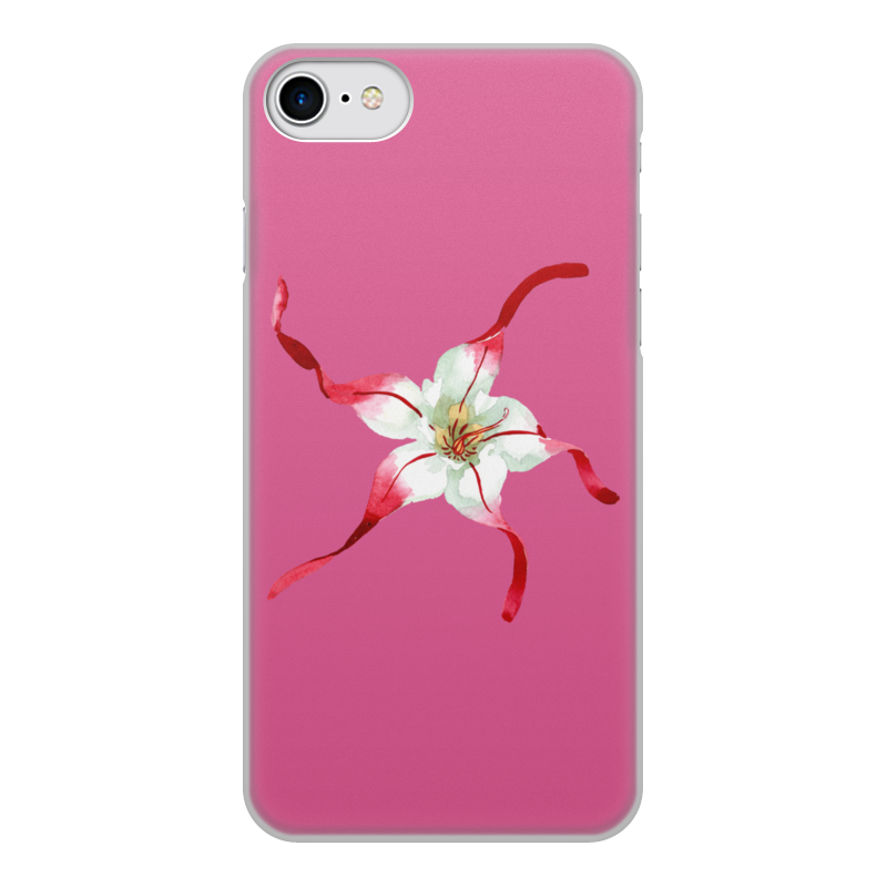 Printio Чехол для iPhone 7, объёмная печать Лилии printio чехол для iphone 7 объёмная печать лилии