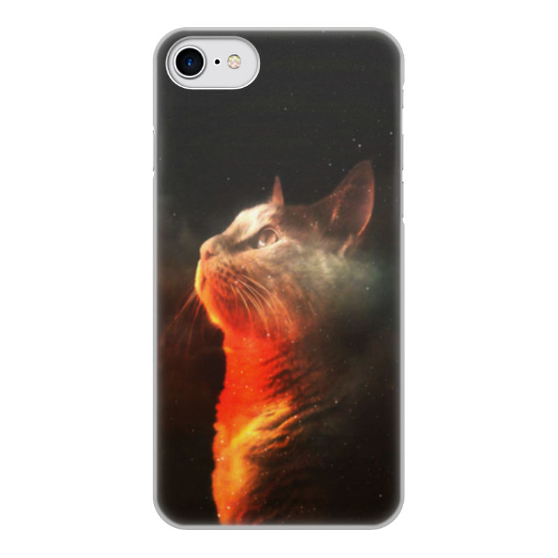 Printio Чехол для iPhone 7, объёмная печать Кошка printio чехол для iphone 7 объёмная печать кот кошка