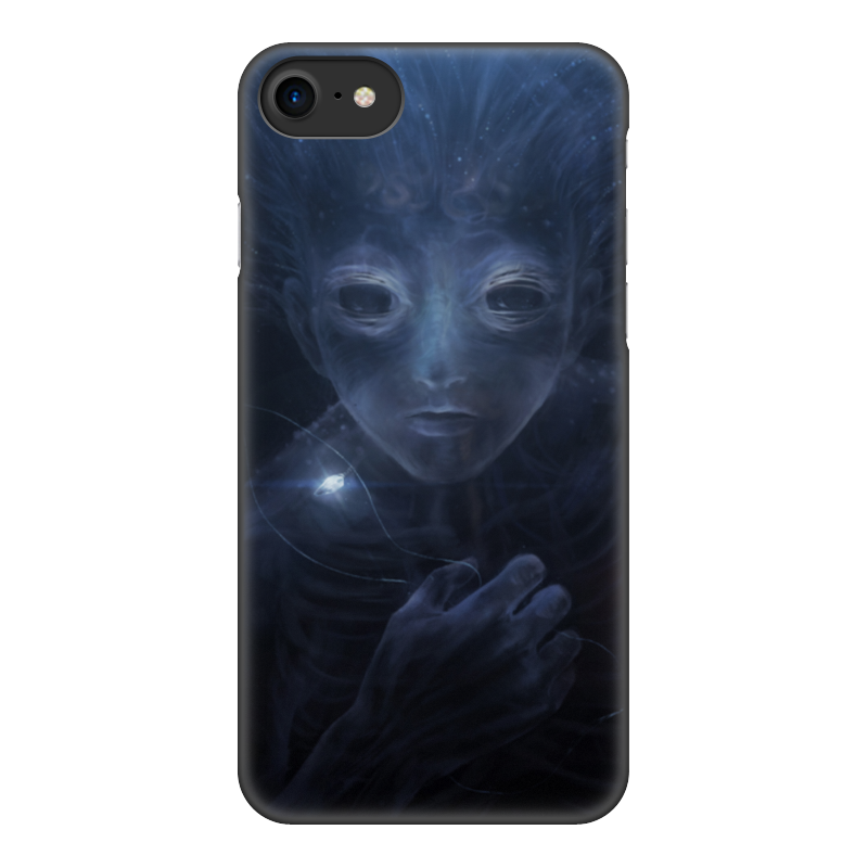 Printio Чехол для iPhone 7, объёмная печать Призрак глубокого моря