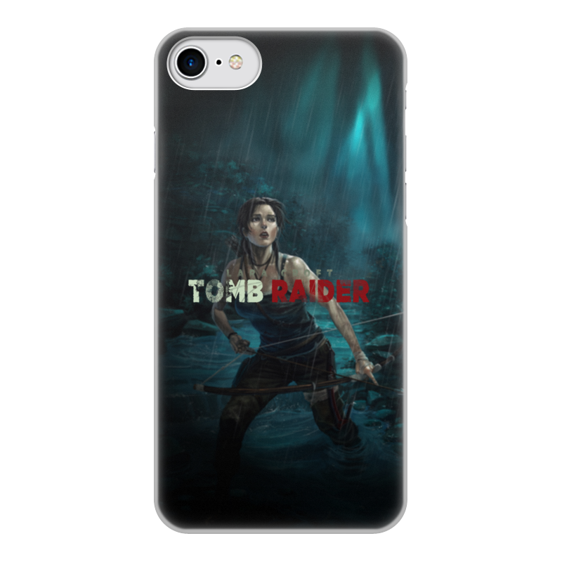 Printio Чехол для iPhone 7, объёмная печать Tomb raider